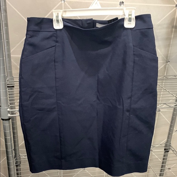 Talbots Black and White Floral Skirt, H&M NWT Blue pencil + 1 More - Picture 7 of 12